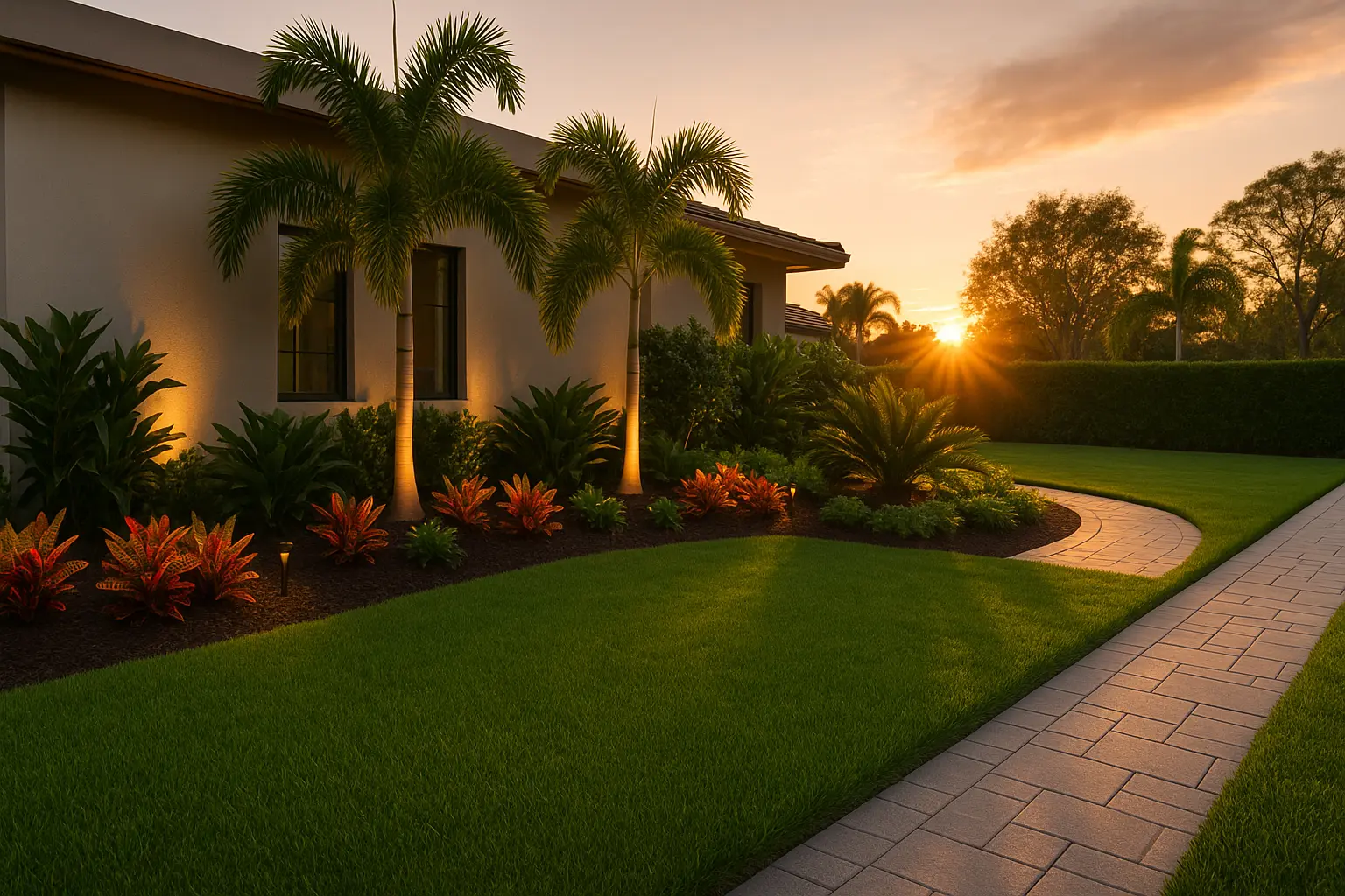 Our landscaping work